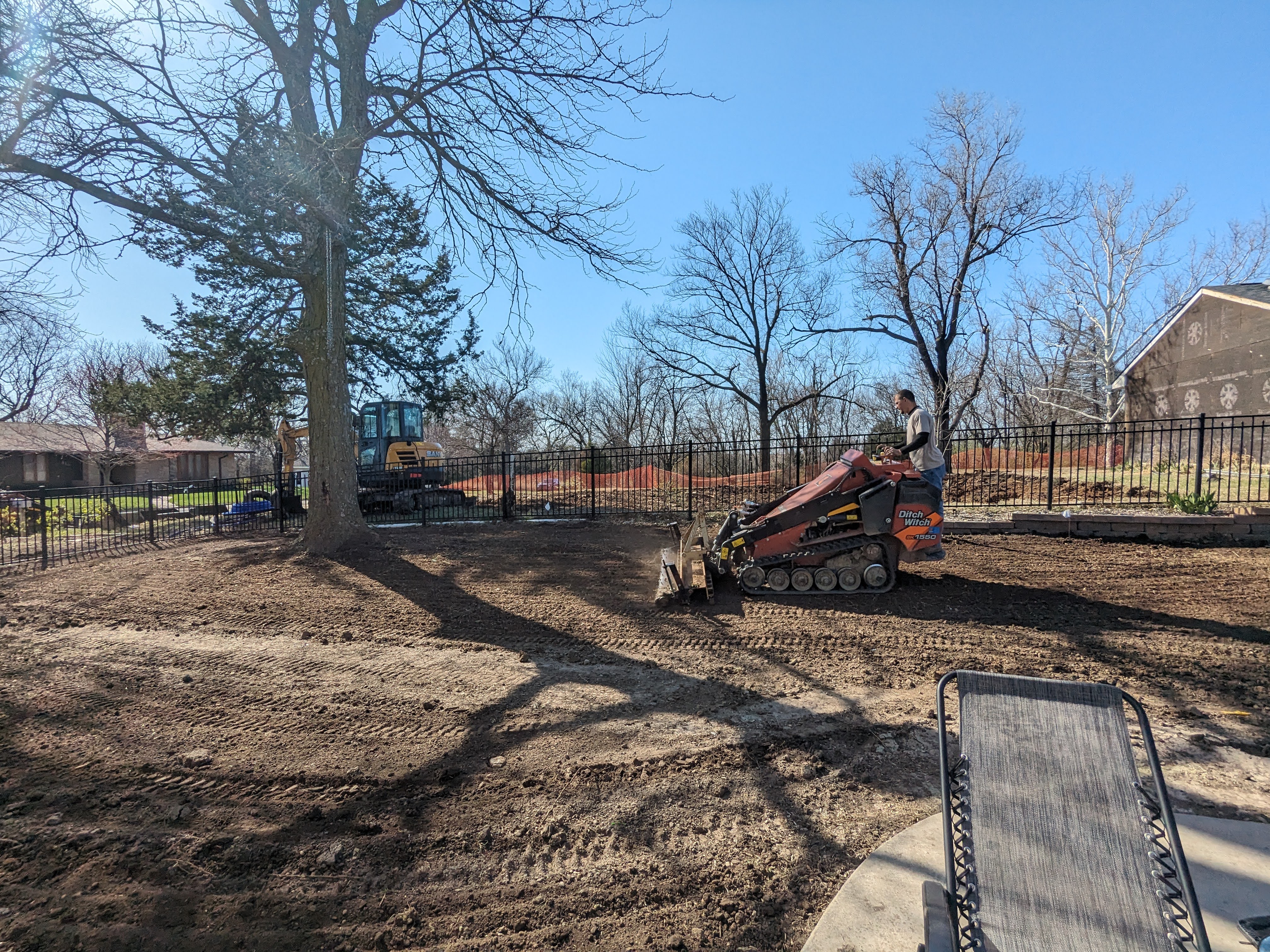 Awercamp Grading Irrigation Sod16