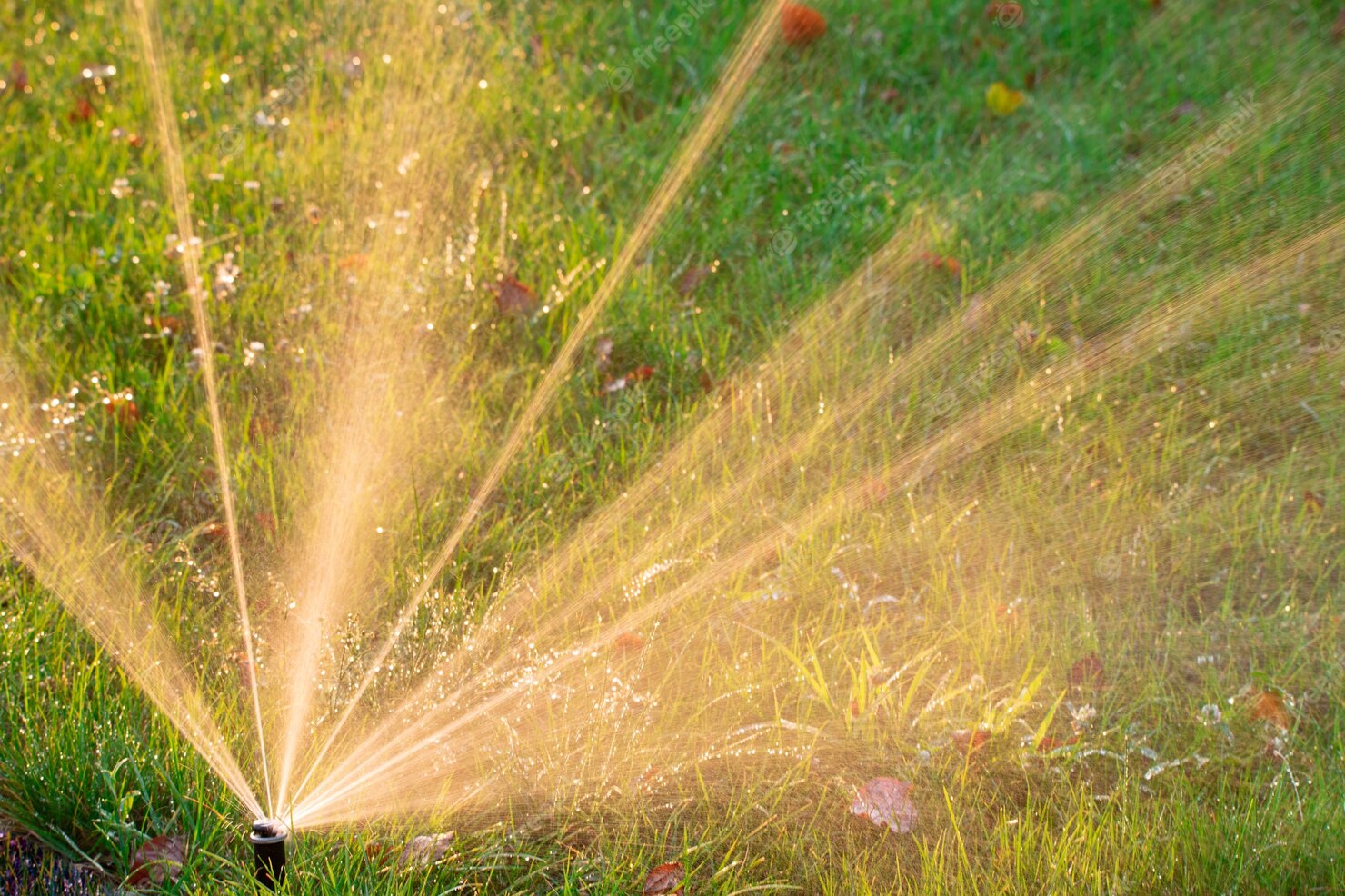 Nozzle Automatic Lawn Watering Macro Close Up 160152 3014