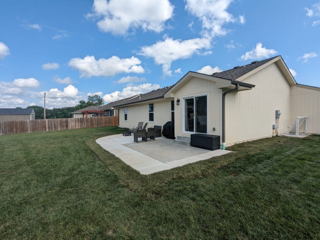 fill in the bare spots with a sowing and seeding treatment